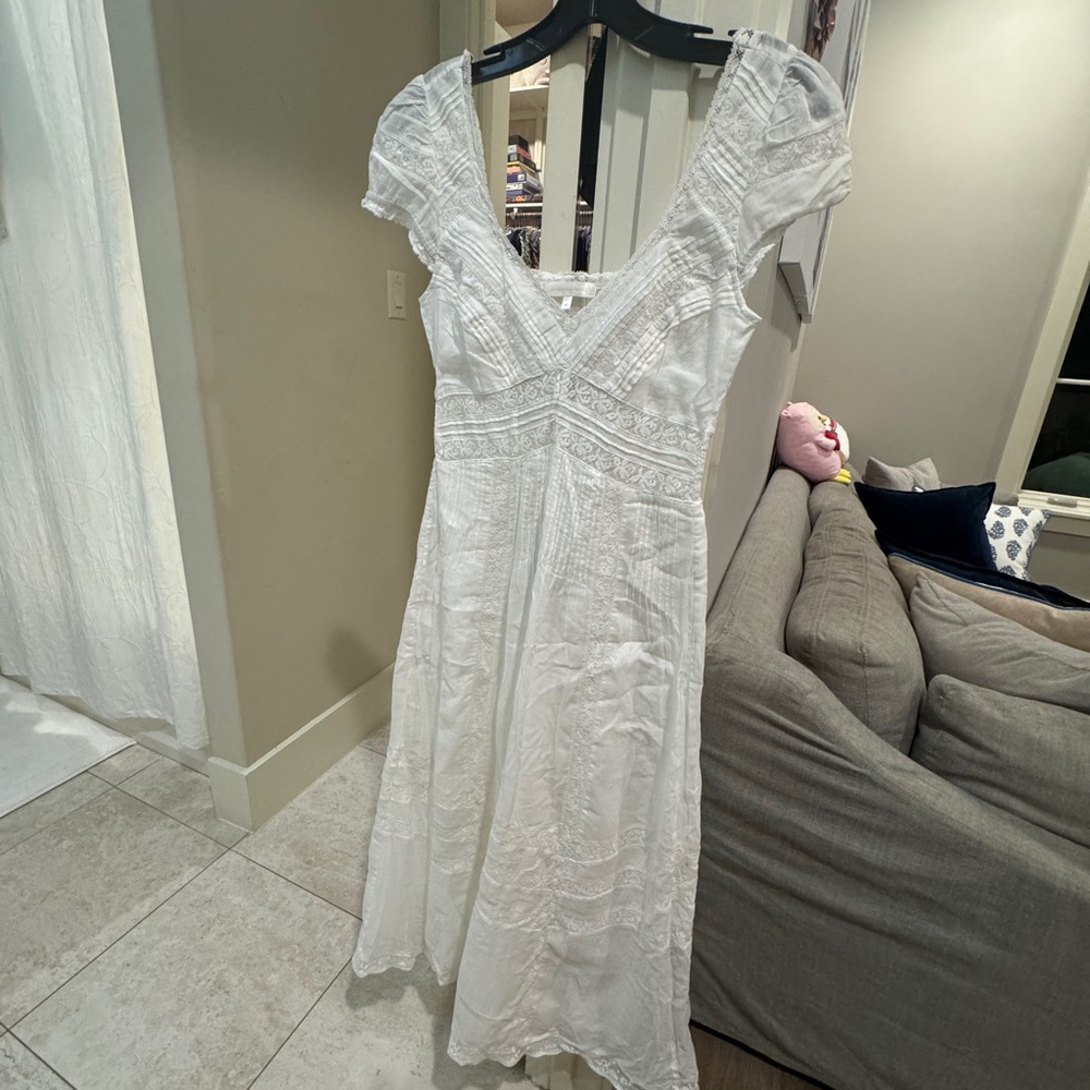 Love shack fancy white dress